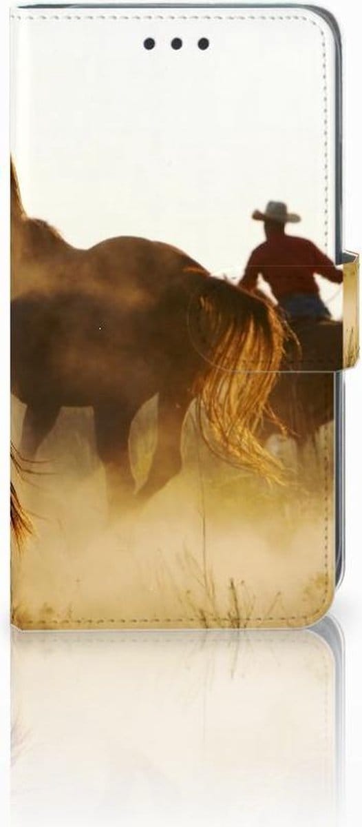 Apple iPhone Xr Telefoonhoesje met Pasjes Design Cowboy