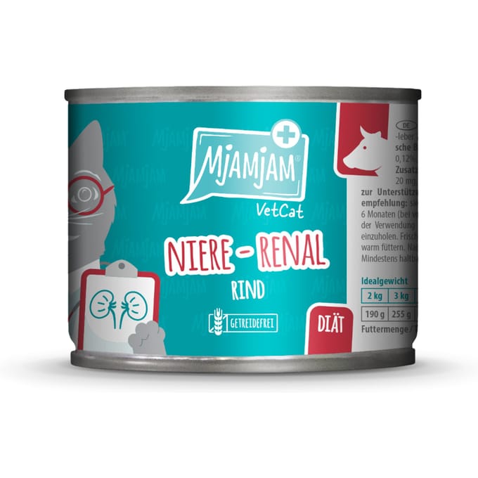 6x200g MjAMjAM VetCat Renal - Rund nat kattenvoer