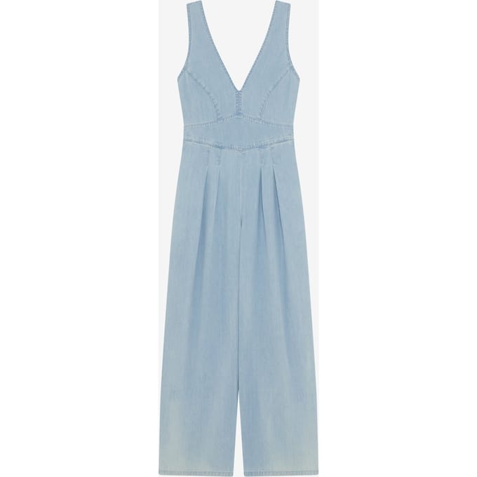 IRO Paris Basili Jumpsuit Light Blue Taglia: 38 | Tute Outlet | Donna | Blu