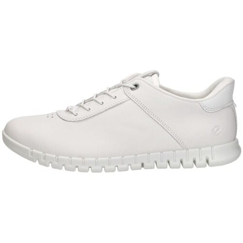 Ecco Gruuv Lite Veterschoenen Laag - wit - Maat 37