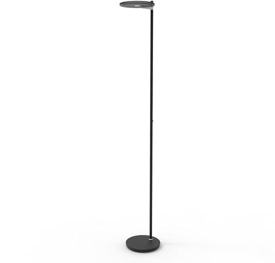 Vloerlamp - zwart - Turound - glas metaal - Ø 27cm - LED - 2993ZW - Steinhauer Exclusive