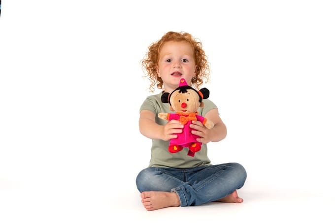 Bumba - Knuffel - Pluche knuffel - Bumbina - 20 cm - Vriendinnetje van Bumba en Bumbalu