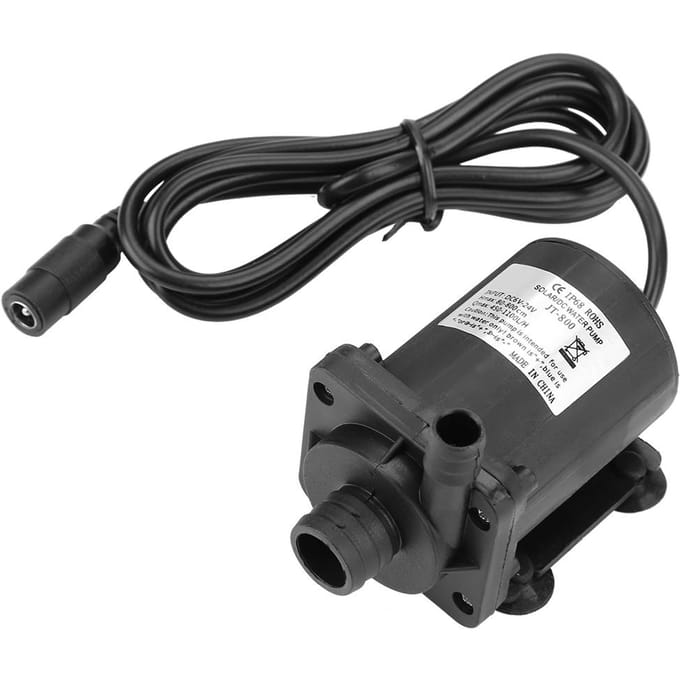 Mini DC Borstelloze Waterpomp voor Zonneboiler 24V 40 celsius ~100 celsius