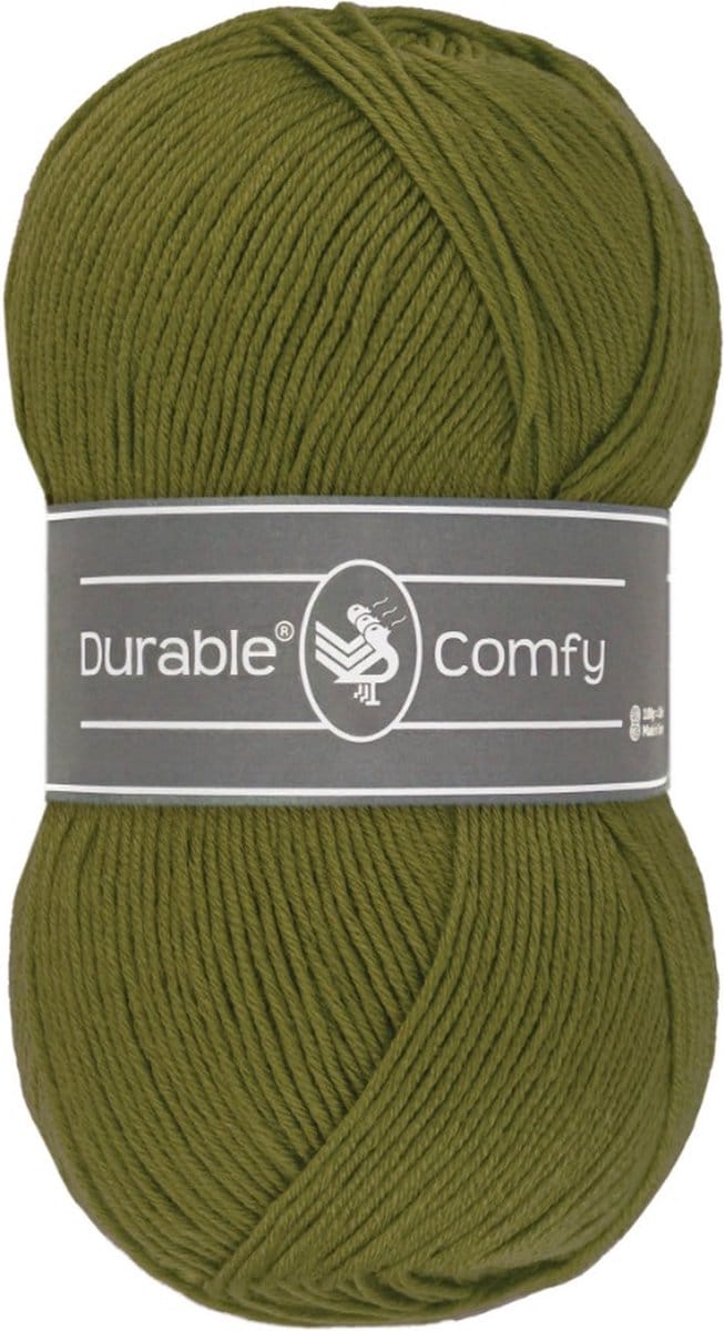 Durable Comfy - 2168 Khaki - Acrylgaren met Verfijnde Microvezel