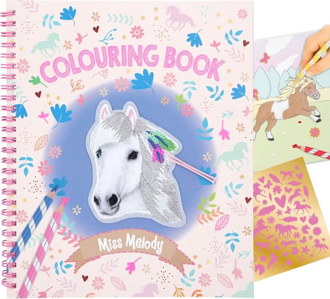Depesche - Miss Melody kleurboek met applicatie