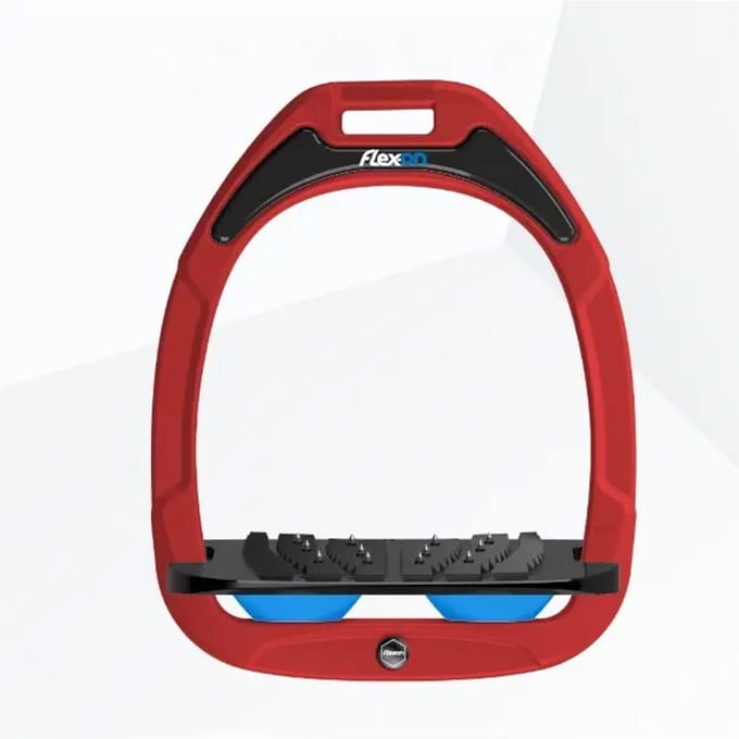 Ultra Grip Ingezette Beugels Rood/Zwart/Blauw Flex-On Green Composite