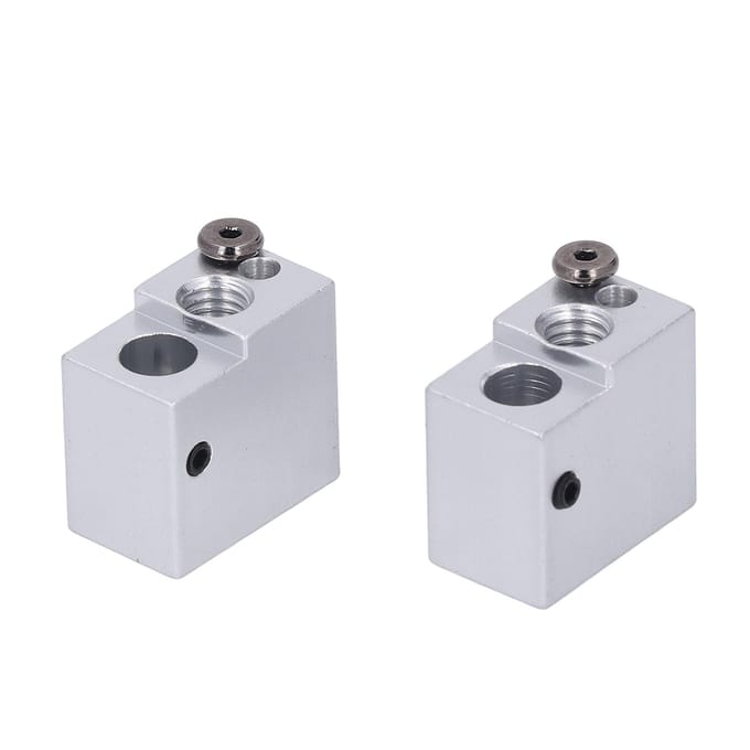 Bloc chauffant de remplacement en aluminium pour imprimante 3D Kobra 3, 2 pièces white