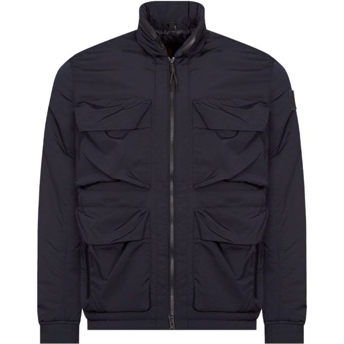 Belstaff Varial Dark Ink Thin Navy Blue Jacket