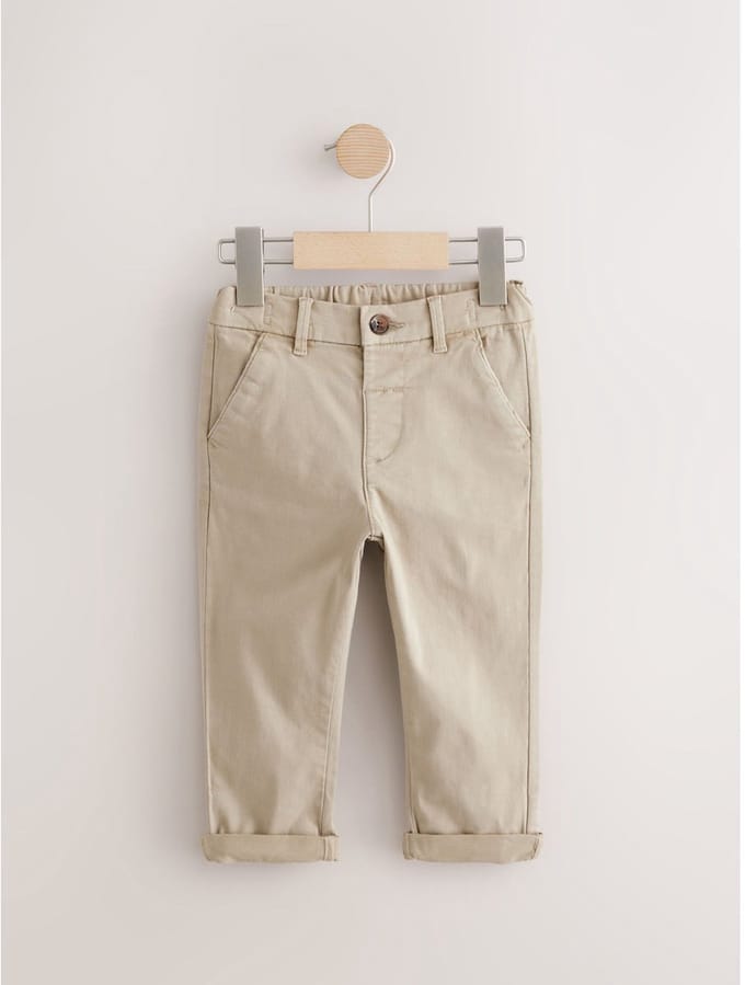 Next - Jongens - Stretchchino - Naturel