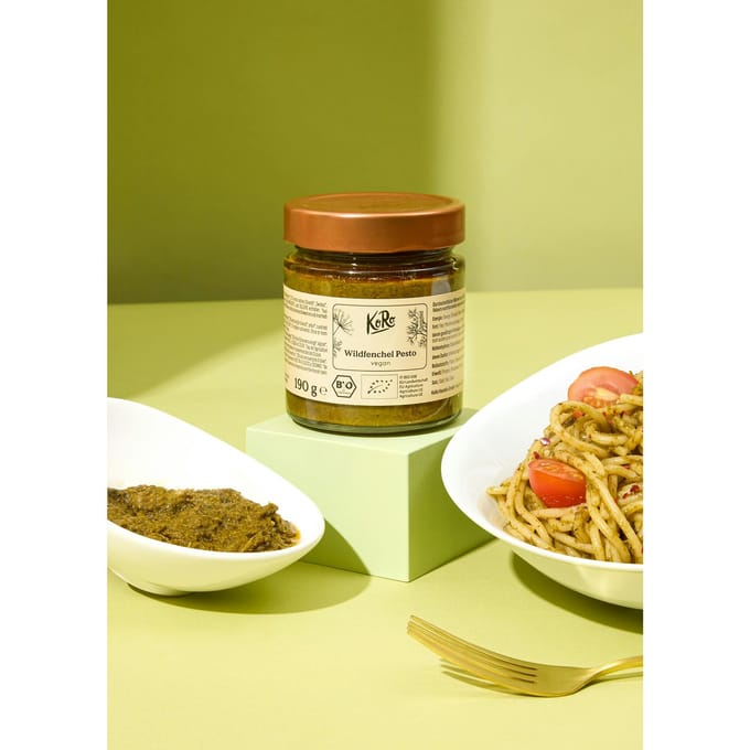 Bio pesto met wilde venkel 190 g