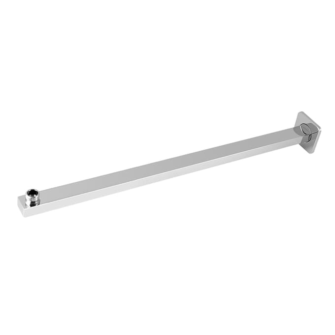 60cm RVS Constructie Wandmontage Douche Verlengarm Badkamer Accessoire white