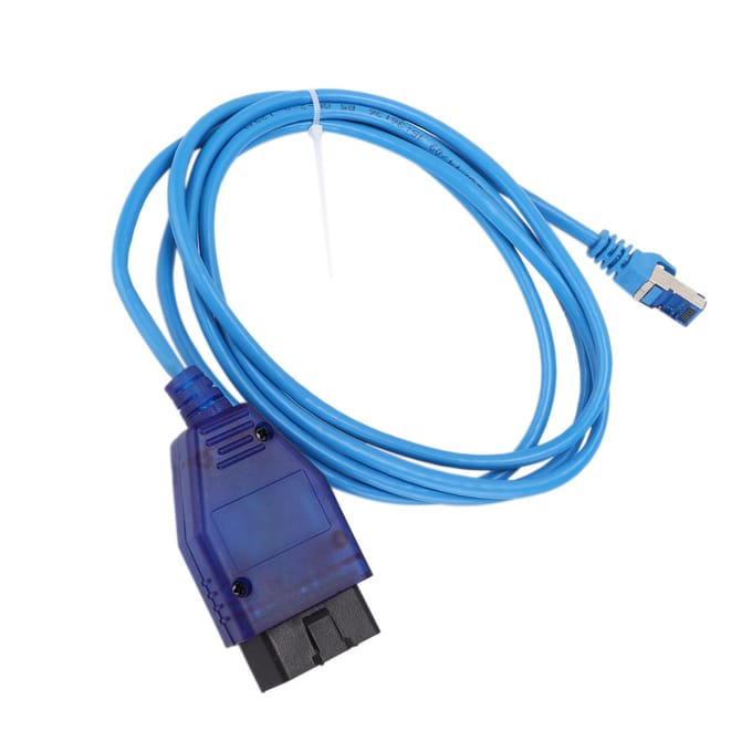 ENET Interfacekabel OBD RJ45 Codering Programmering met LED-licht Vervanging voor F1357 Serie blue