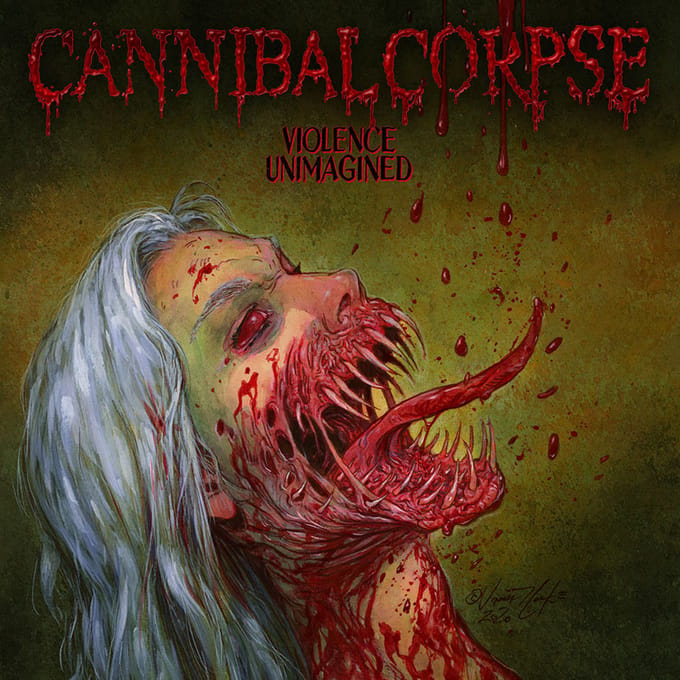Cannibal Corpse LP - Violence Unimagined - voor Geen - zwart