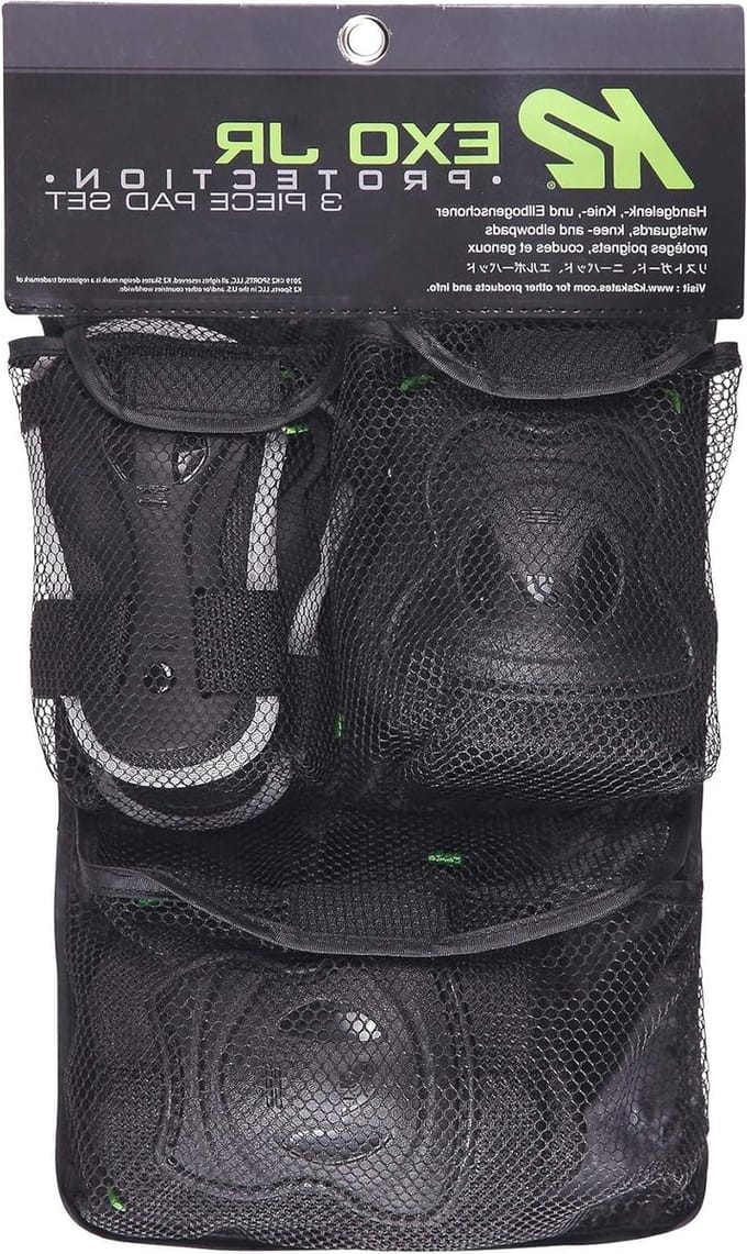 Beschermingsset - Valbescherming - Sporten - Ademend Mesh - Set - Design