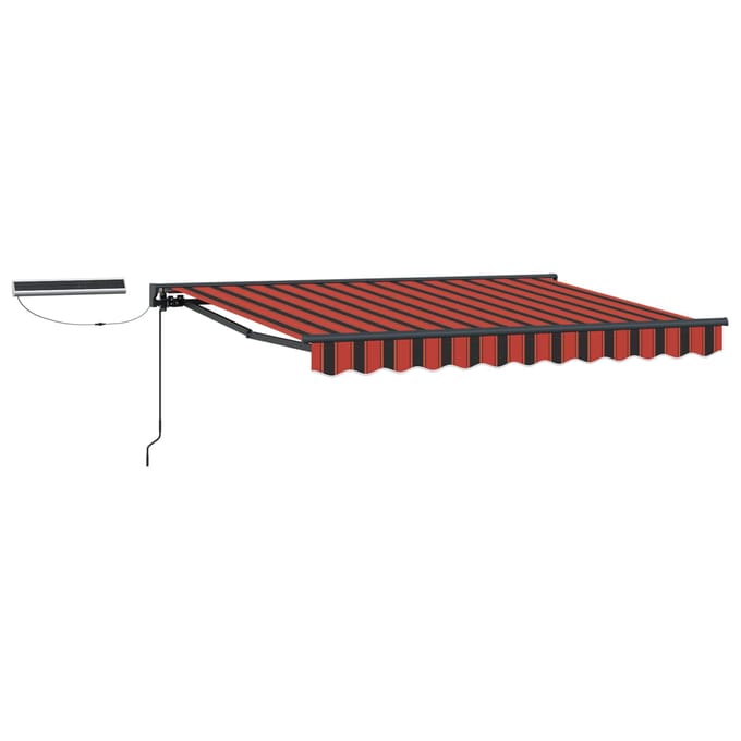 vidaXL - Elektrisch - Uitschuifbare - Zonneluifel - 3,5 - x - 2,5 - m