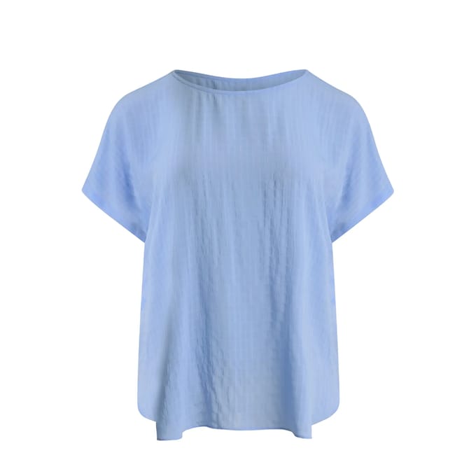 Top in crêpe dames Mat Fashion