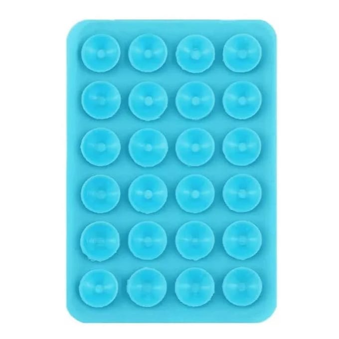 123watches Telefoonhouder Sticky - licht blauw