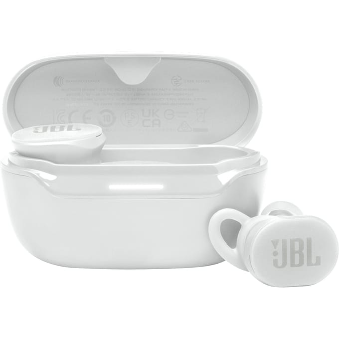 JBL Endurance Race 2 - Sport Oordopjes - Draadloos Bluetooth - Noise Cancelling - In-ear True Wireless - 48 uur - IP67 - Wit