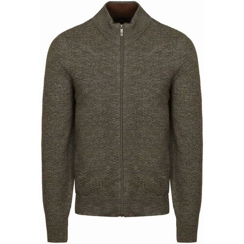 State Of Art Vest Structure Melange Bruin - Maat XXL - Heren