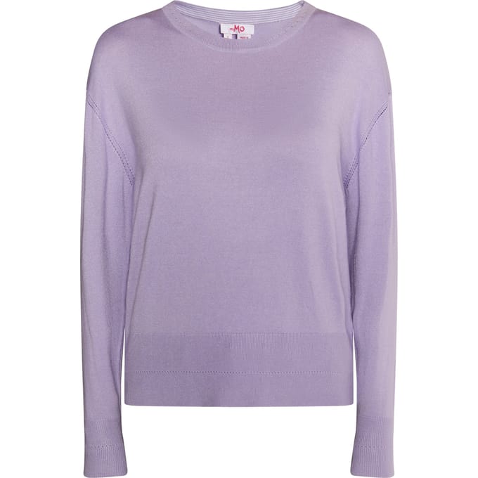 Mymo Gebreide trui Dames violet
