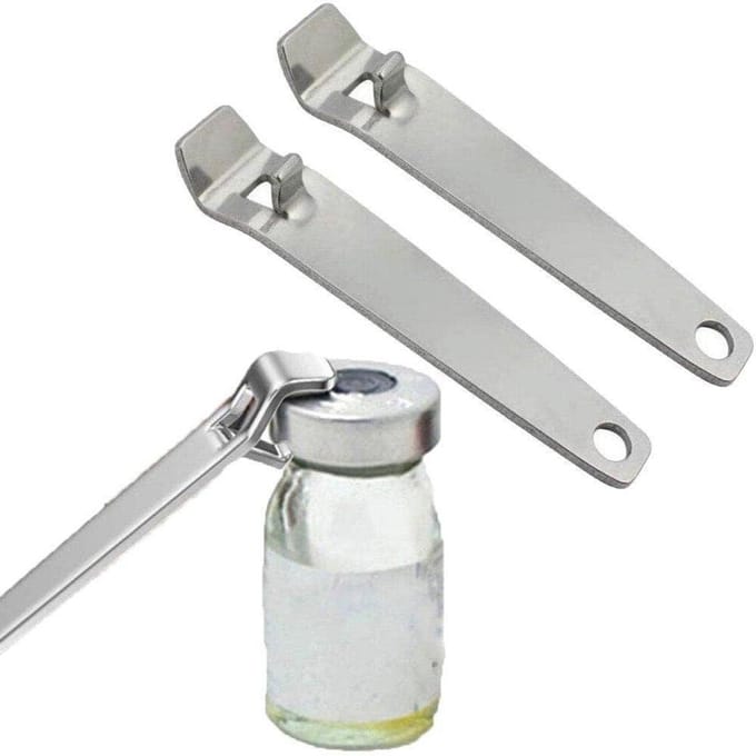 Flesopeners Set - Mini openers - Flessen Openen - Multifunctioneel RVS - 3 stuks - Zilverkleurig