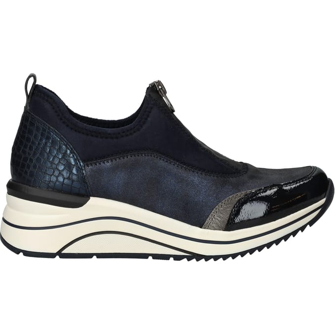 Remonte Instappers - Dames - Blauw - Maat:37