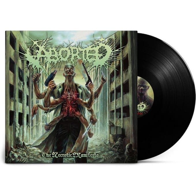 Aborted LP - The necrotic manifesto - voor Geen - standaard