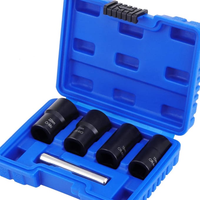 Solidchoice - Set van 5 Beschadigde Bout Remover Sockets