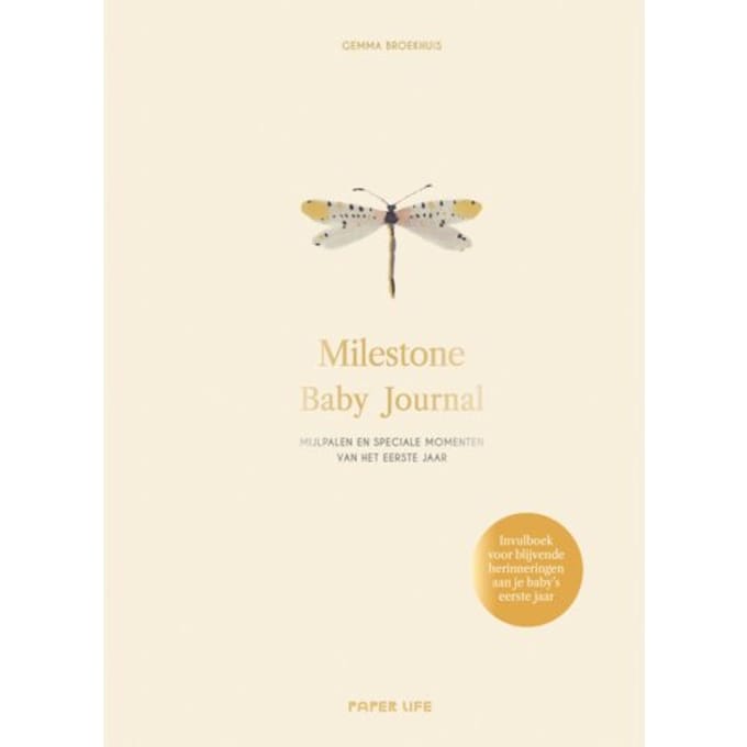 Milestone Baby Journal - Gemma Broekhuis