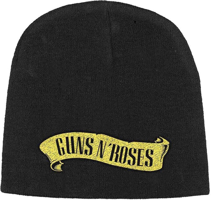 Guns N' Roses - Logo Beanie Muts - Zwart