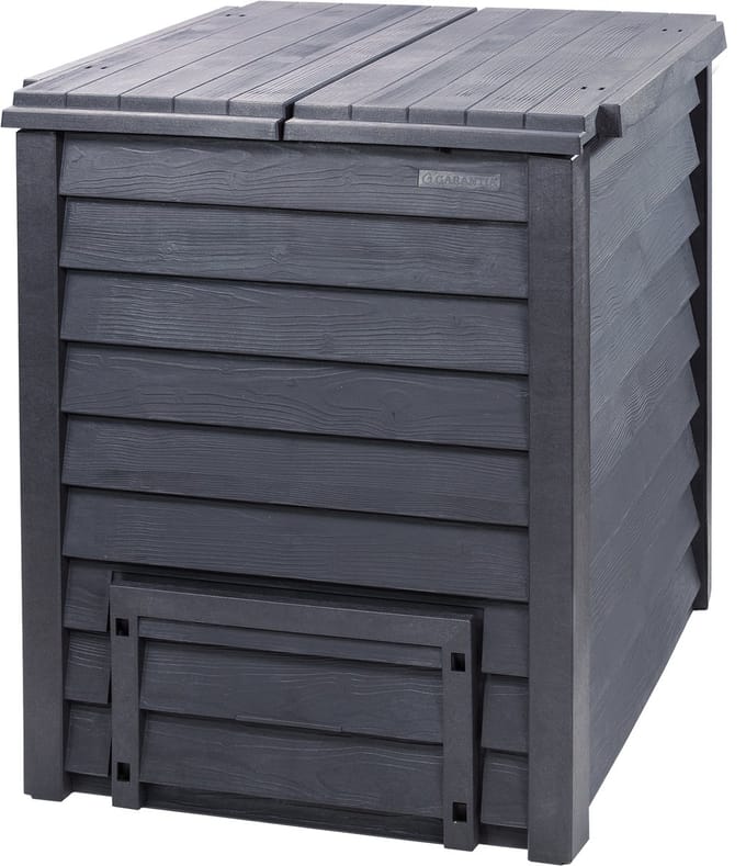 GARANTIA THERMO-WOOD Composteerbak 400 Liter antraciet-bruin