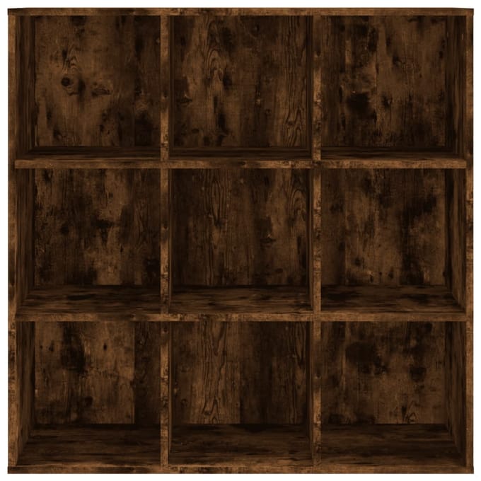 vidaXL - Boekenkast - 98x29x97,5 - cm - gerookt - eikenkleurig
