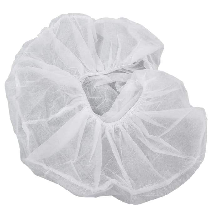 50 Stuks Wegwerp Gezichtskussenhoezen Non-woven Kussensloop voor U-vormig Massagekussen Professioneel white