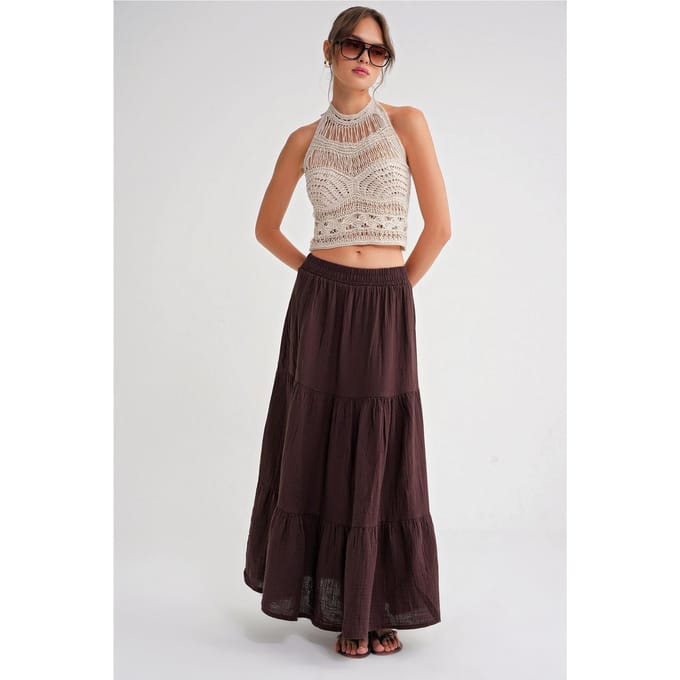 Maxi Katoenen Rok