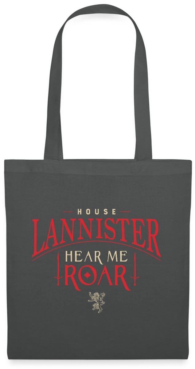Game Of Thrones Huis Lannister Hear Me Roar Tas Van Stof Schoudertas