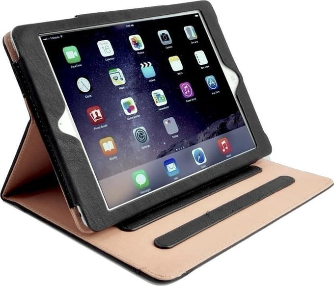 Hoes geschikt voor iPad 2017 / 2018 9.7 inch - Luxe Book Case