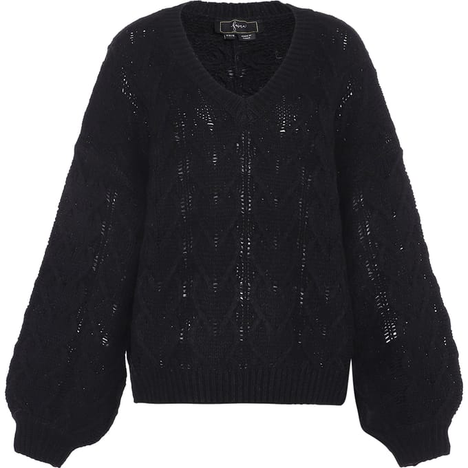 Faina Jumper Dames zwart