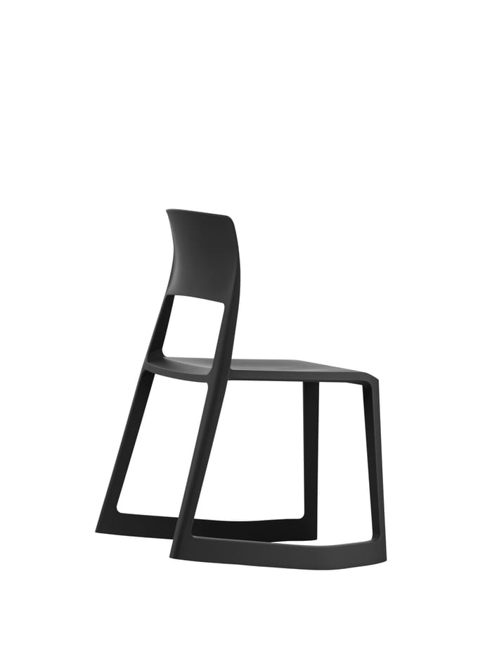 Vitra Tip Ton RE stoel - diepzwart RE