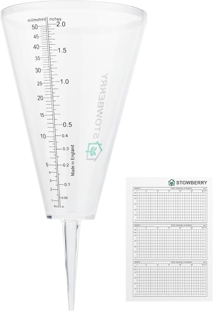 Nauwkeurige Buiten Regenmeter voor Tuin en Terras