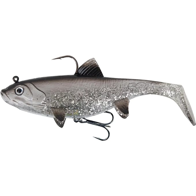 Fox Rage Replicant 23cm Wobble 155g UV Silver Bait Fish