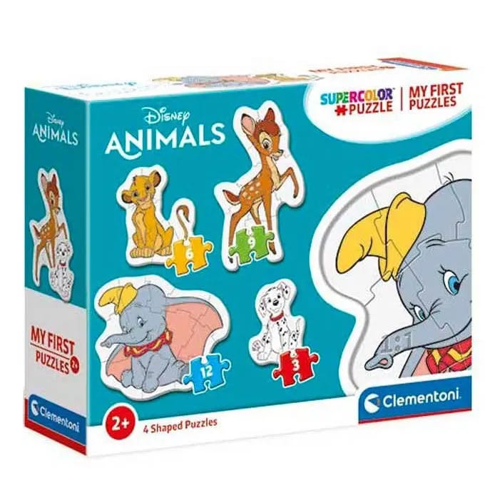 Clementoni - Puzzel - 4 Stuks - My First Puzzles Disney - Voor Kinderen Vanaf 2 Jaar