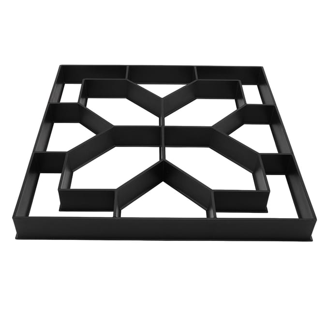 40CM Moule à Pavés Manuel Réutilisable en Béton pour Jardin Cour Trottoir