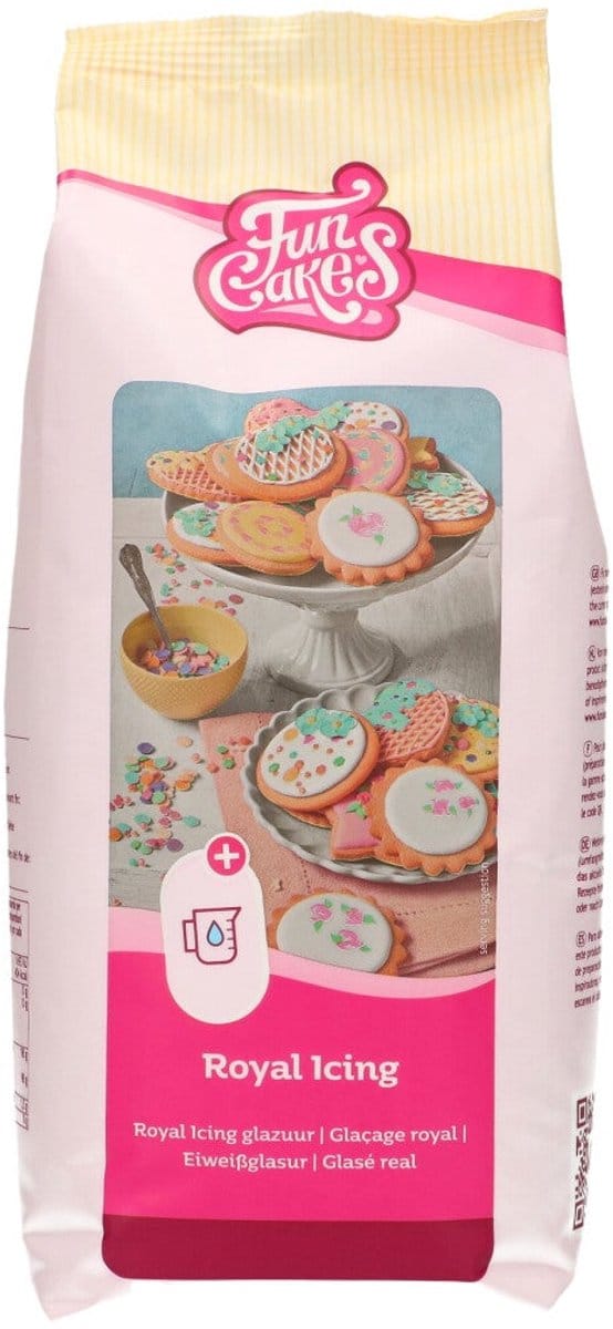 FunCakes Mix voor Royal Icing - 900g - Glazuur - Bakmix