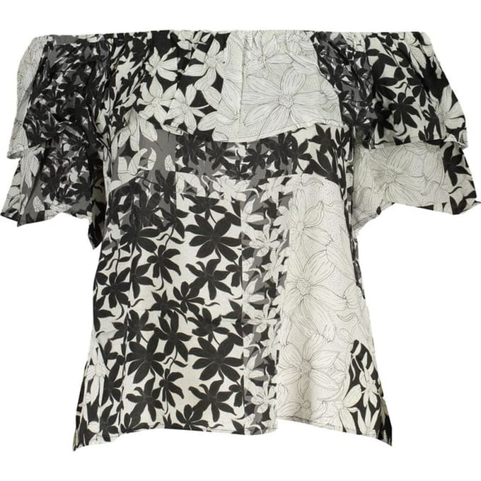 Bloemige Offtheshoulder Top De29219