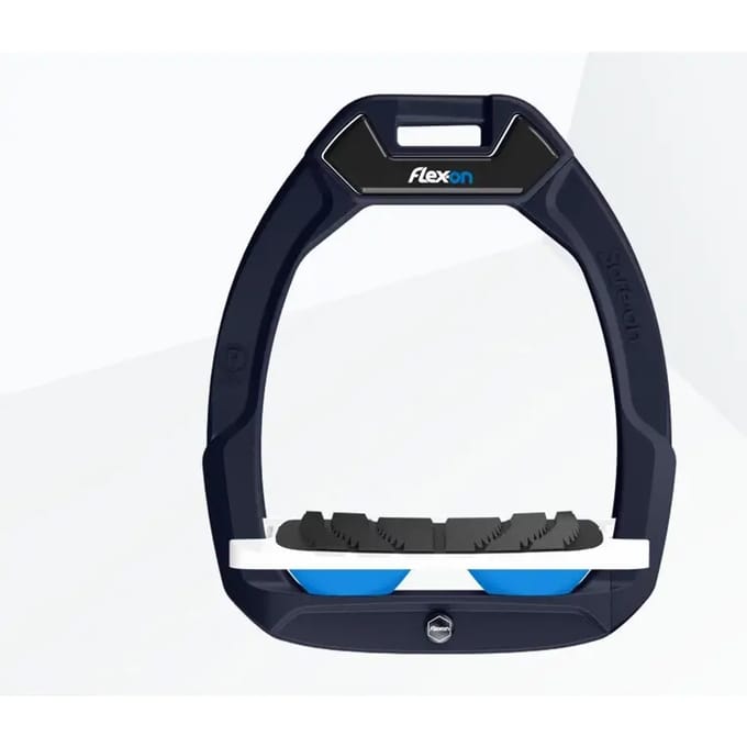 Veiligheidssportbeugels Ingeklemd Grip Marine/Wit/Blauw Flex-On Safe-On