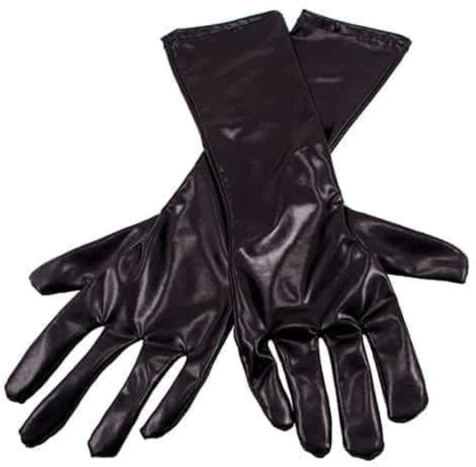 Folat - Handschoenen metallic zwart