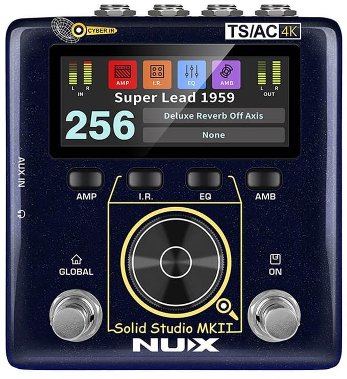 NUX NSS-6 Solid Studio MKII Amp & IR Simulator effectpedaal