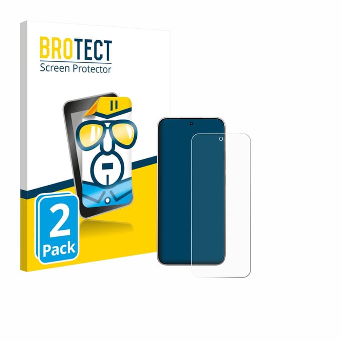 BROTECT - Screenprotector voor Xiaomi 15T - Folie Beschermfolie transparant 2 Stuks