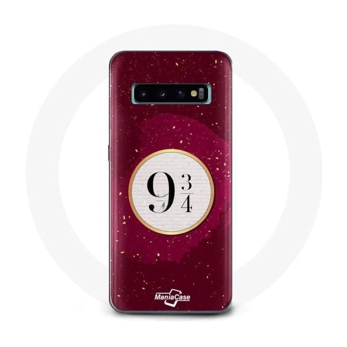 Coque - Harry Potter - Samsung Galaxy S10 - Rouge - Souple - Voie 9 3 4