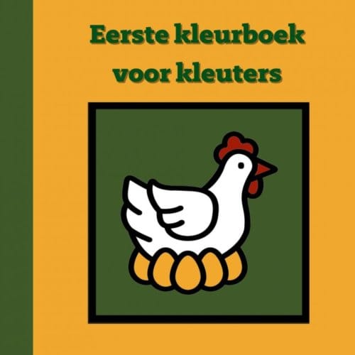 Eerste Kleurboek Voor Kleuters :: Boerderij - Mieke Stevens